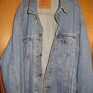 Men's Vintage Levis Jean Jacket Size X-Large